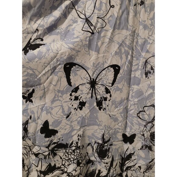 Soft Surroundings Spring Fever Maxi Skirt Purple Wmn Sz PM Butterflies Boho - Picture 6 of 10